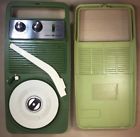 R488b General Electric Record Player Portable Boxed Ge Green Searsvintage Mid