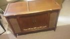 1st647 Rare Turntable Vintage 50s Console Sterophonic Radio Late Magnavox Model