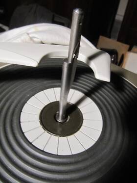 Rp-211 Rca 79242 Changer Stacking Spindle Part Turntable Rp197/8 215 Center Post