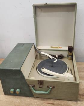9-es-6h Rca Vintage Victor Model Portable Phonograph