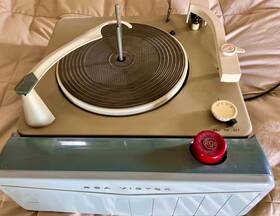 9-js-1j Rca Ft45 Record Player 1950s Model