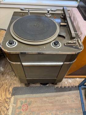 Mi-4871-g Rca Fisher El84 Transcription Turntable 15 Inch Rek-o-kut Tone Arm 6bq5 Amp