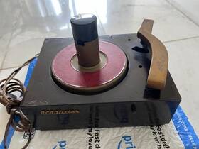 Pas-5 Rca Victor 45-j Turntable Record Player For Parts/repair