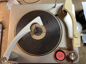 Rp205g1 Rca Vintage Turntable Record Player 4 Speed Automatic Orthophonic