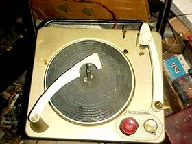 Rvg274712 Rca Vintage Turntable Record Player 4 Speed Automatic Rvg274712/rp205 Orthophoni