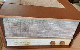 Ses-6 Rca Antique Victor Record Player Stereo Dual Amplifier Phonograph Freeship