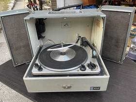 Vfp58a Rca Vintage Victor Record Player Portable Solid State Tested Works Read