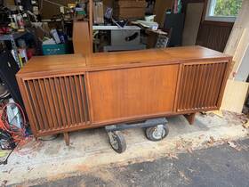 Vgt61w Rca Vintage 1966 Annapolis Console Stereo Mcm Classic Design For Resto