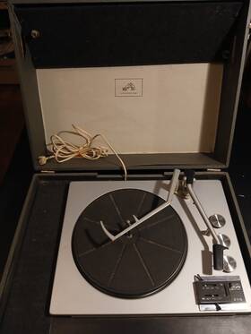Vhp21a Rca Victor Portable Record Player Stereophonic - 1966 Solid State