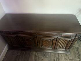 Vht75w Rca Mid Century Modern Stereo Console Record Player Victor Radio Credenza Hifi M