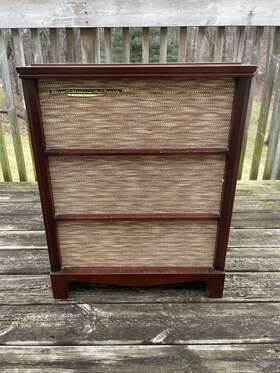 Shs-4 Rca Victor Vintage Orthophonic High Fidelity Speaker Cabinet Model Shs -4 Mcm