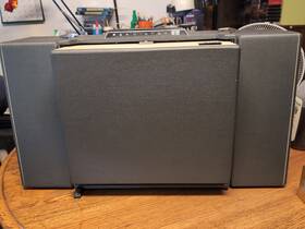 Vfp43a Rca Victor Vgp34 Vintage Solid State Stereo Record Player Model With Speakers