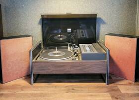 Vlp60w Rca Vintage Victor Record Player Parts Needs Just A Needle....probably