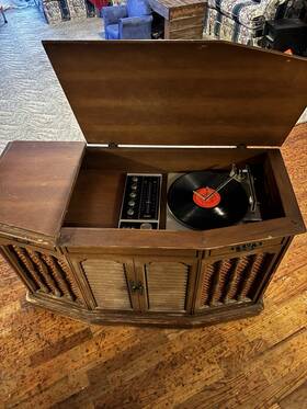 Vpt41l Rca A Vintage 1969 Console Record Player