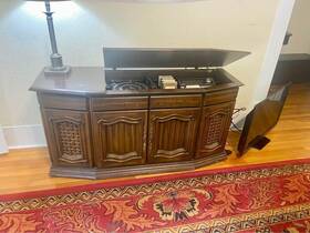 Vtt540f Rca Rare Vintage Stereo Console Record Player 8 Track/pick Up Only