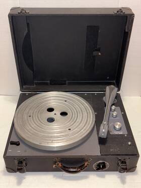 Tp16c Rmc Vintage Radio Music Corp Transcription Turntable Record Player Para Dux