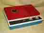 Rpa-68 Topp Juliette Record Player Phonograph Radio Dual Power Taiwan Vintage