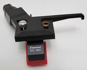 Sc-80 Sansui Turntable/phonograph Plug-in Headshell Cartridge With Stylus