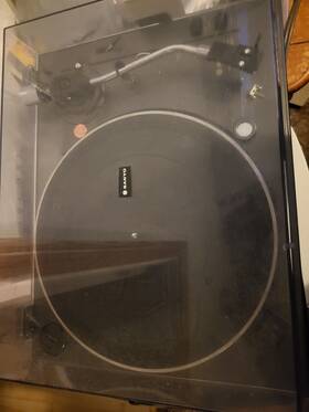 Tp-1020 Sanyo Tp-120 Direct Drive Turntable Record Player Powers On