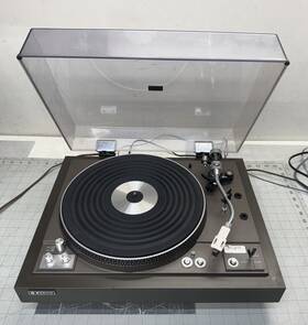 Tp-8250 Sanyo Automatic Direct Drive Turntable Dust Cover Works Flawless Video