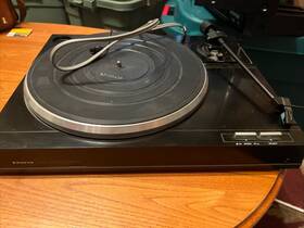 Tp420 Sanyo Tp 266 Semi-automatic Turntable Record Player Untested Or For Parts