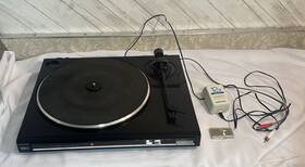 Sanyo Tp688 Vintage 1986 Turntable Tested And Working Needs New Needle