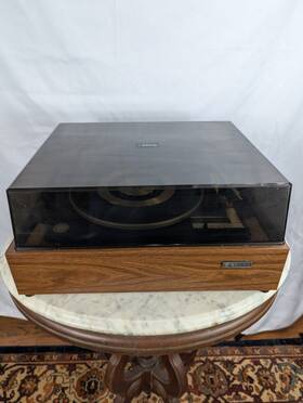 Tps-75s Sanyo Vintage Nos Tp-75s Turntable Record Player Garrard New Old Stock Read