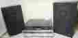 Sdt-9310h Hitachi Rare Vintage Recorder Turnable Cassette Am Fm Player W T Speaker Tested