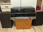 Se-4440 Panasonic Vintage Record Player Track Speakers Euc