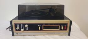 1203a Sears Vtg Jcpenny Solid State Sterophonic Record/8 Track Player Model