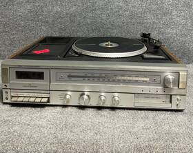 132.91917250 Sears Turntable Am/fm Stereo System 8 Track Cassette - For Parts