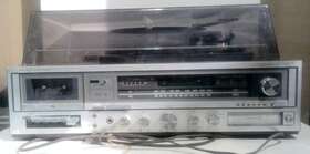304.91969 Sears 150 Vintage Am/fm Stereo System Turntable Cassette And 8 Track