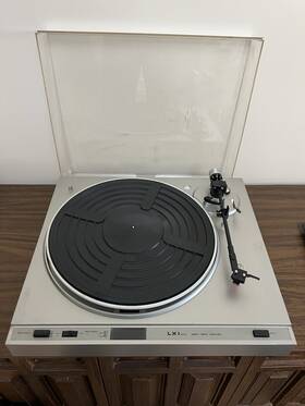 564.97980160 Sears Lxi Turntable Direct Drive Works No Hinges Japan