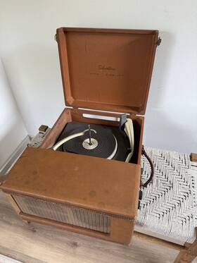 6254 Sears Vintage 1960s Stereophonic Portable Record Player Model Repair