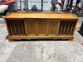 7087 Sears Vintage Silvertone 1960 S Console Stereo