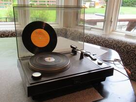 900.32670200 Sears Portable Record Player Stereo Phonograph Working Vintage Old