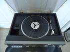 Sg-4 Sharp Vintage Turntable Cassette And Radio With Speakers