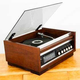 Gs-5600 Sharp Mid Century Modern Record Player Stereo Amplifier Receiver Hifi Vg