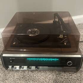 Sd-109u Sharp Stereo System With Automatic Record Changer Vintage. Please Read Desc