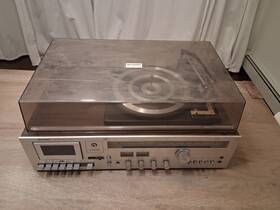 Sg-181 Sharp Vintage - Cassette Turntable Tuner -power Cable Cut Off For Parts
