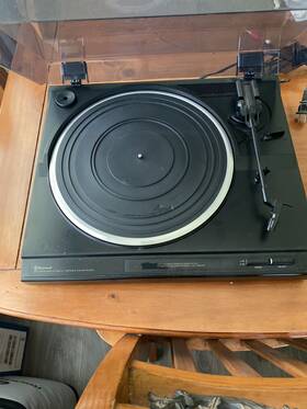 Ps1870 Sherwood Belt Drive Semi Automatic Turntable. Working Condition