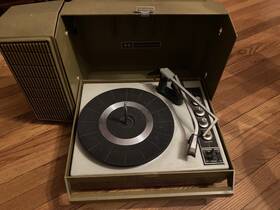 S2832663101 Silvertone Vtg Stereo Solid State Record Player Model #