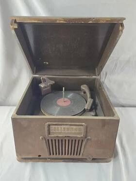 Rwfu-78 Sonora Radio Record Player For Restoration