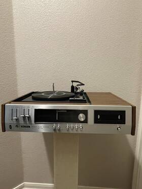 Hp-168 Sony 86773 Epic Semi Operational 1970s Stereo System For Parts/project