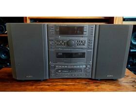 Ss-h150 Sony Vintage Stereo System With Speakers Works And Sounds Great