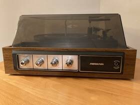 4236e Soundesign Vintage Model With Bsr Auto Turntable Record Player 3 Speed