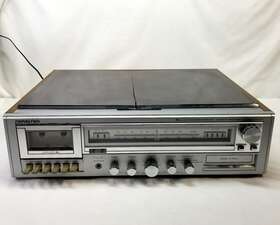 6827 Soundesign Style Record Player 8 Track Am Fm Radio Vintage Stereo Receiver