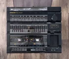 6863abc Soundesign Double Cassette Record Player
