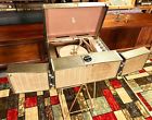 Sp30gl Motorola Stereo Tube Portable Record Player With Stand Restored And