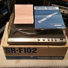Sr-f102 Toshiba Stereo Turntable Vintage